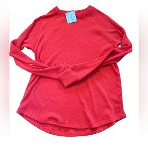 American Eagle Super Soft Crew Neck Sweater - Size Small Red NWT